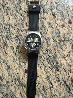 Swiss Legend 10006-07Y-SB Legato Cirque Collection Chronograph Rubber, Men